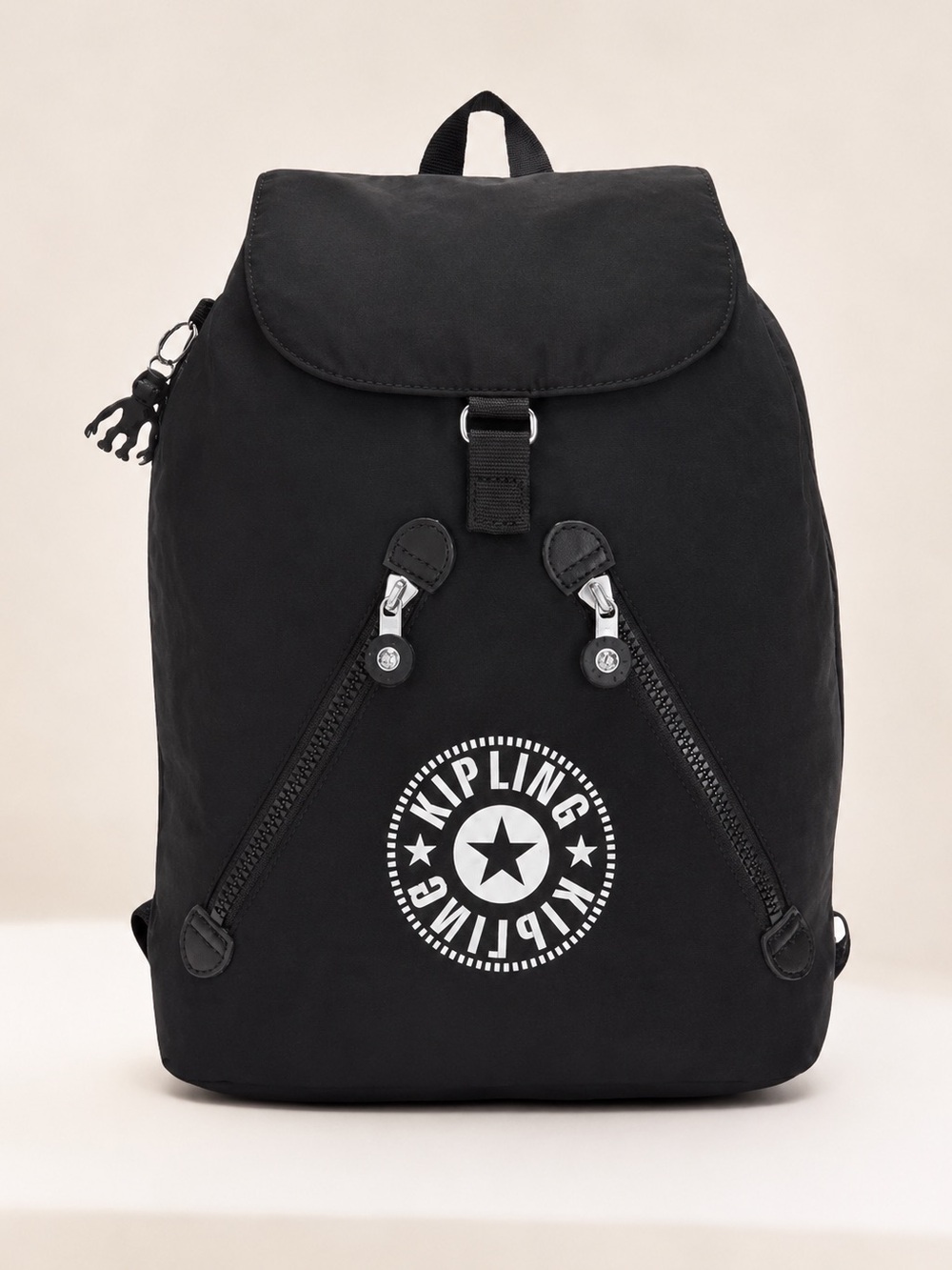 NWT KIPLING Navy Fundamental Backpack - Size Medium - SOLD OUT ONLINE - Picture 5 of 16